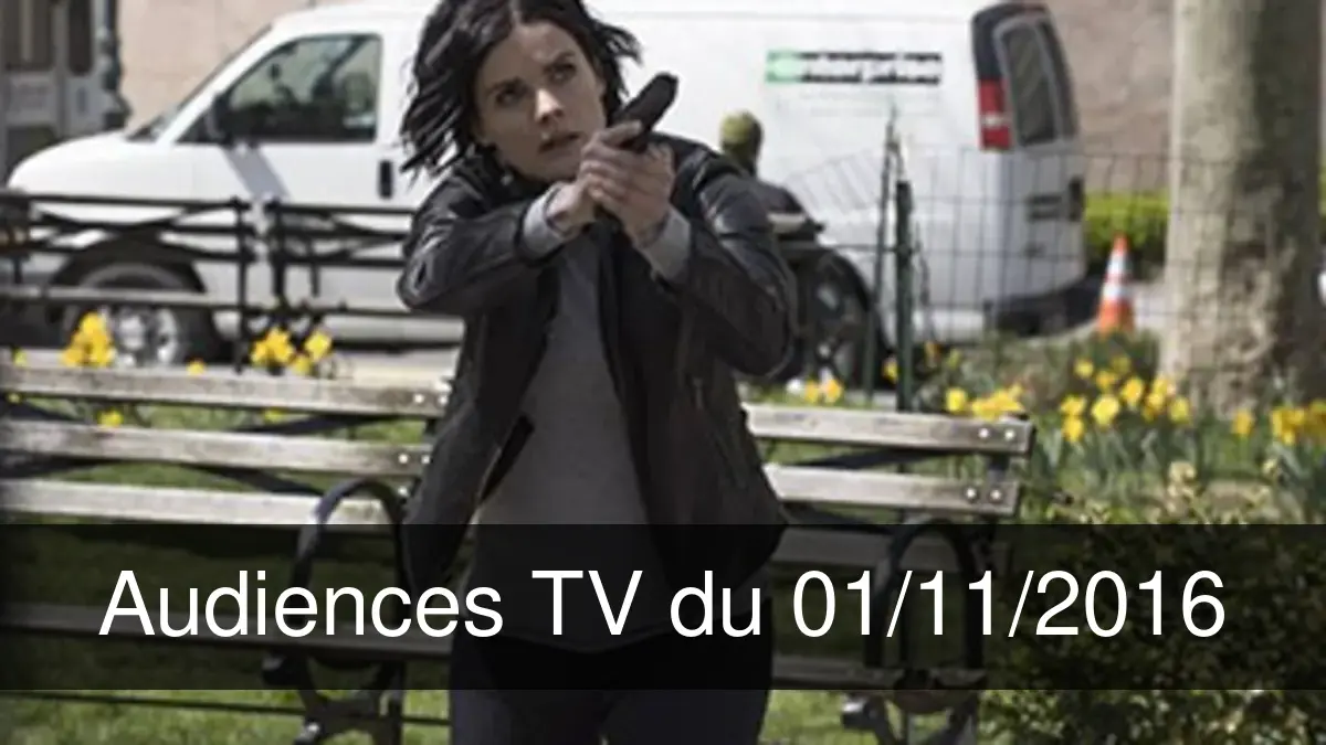 Audiences TV en prime time du Mardi 1 novembre 2016