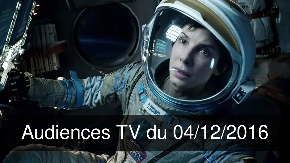Audiences TV en prime time du Dimanche 4 décembre 2016