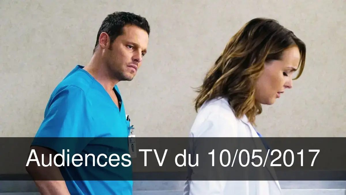 Audiences TV en prime time du Mercredi 10 mai 2017