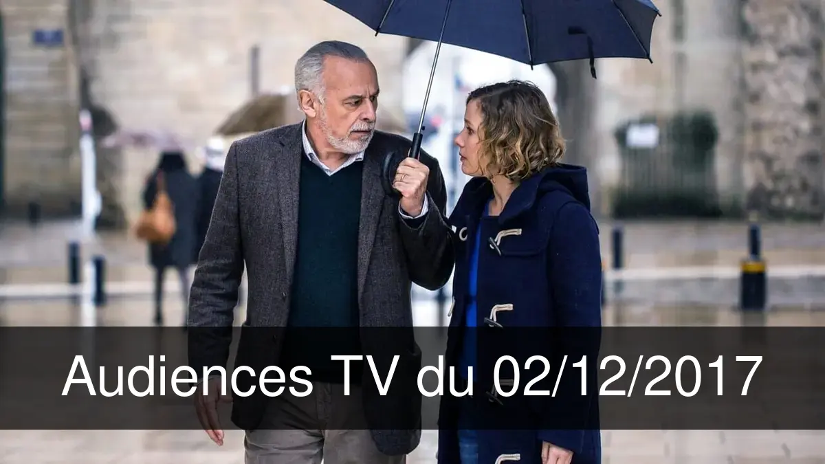 Audiences TV en prime time du Samedi 2 décembre 2017