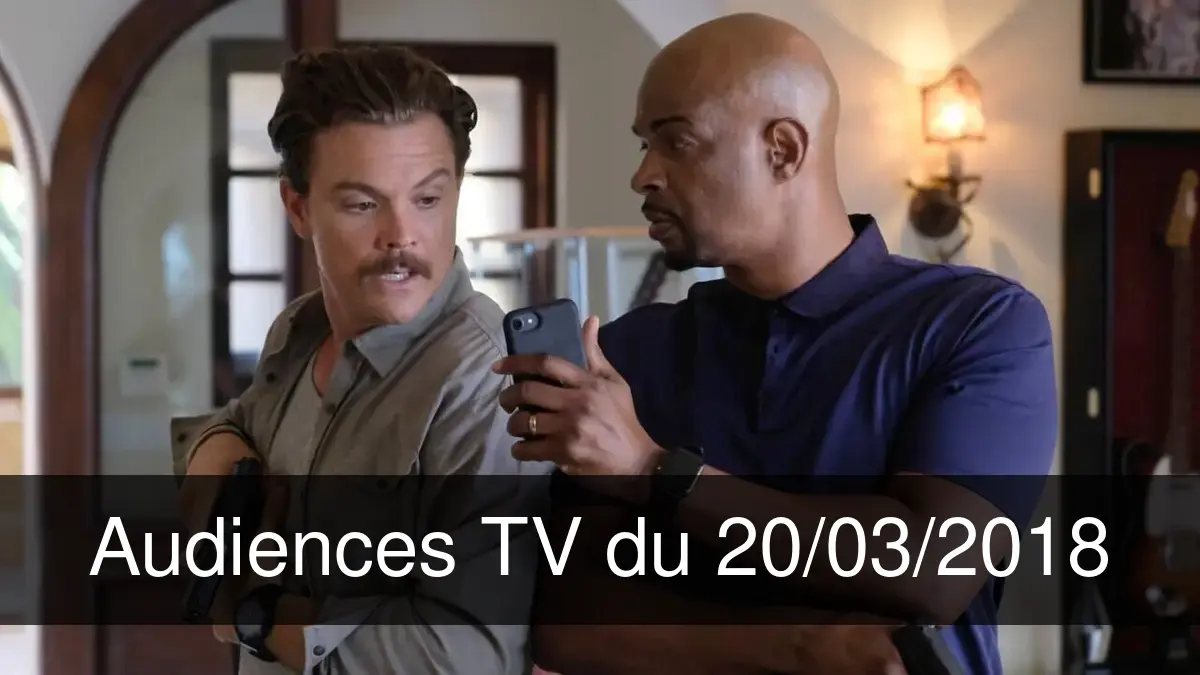 Audiences TV en prime time du Mardi 20 mars 2018