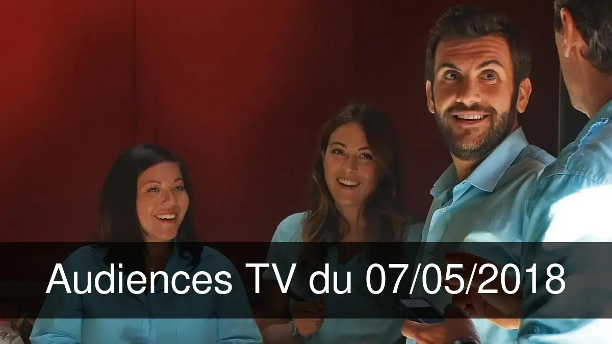 Audiences TV en prime time du Lundi 7 mai 2018