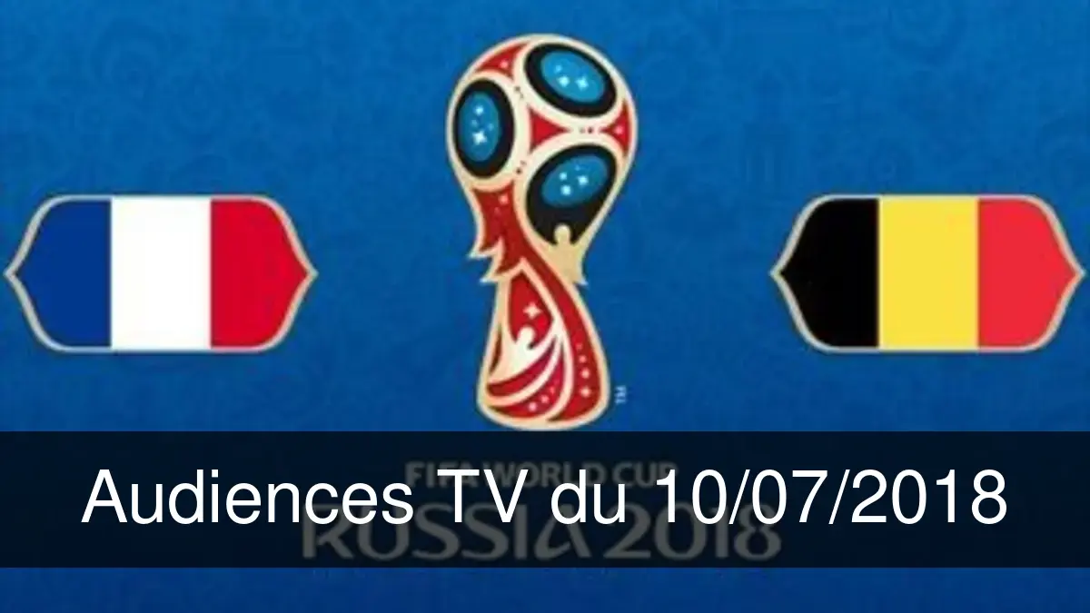 Audiences TV en prime time du Mardi 10 juillet 2018