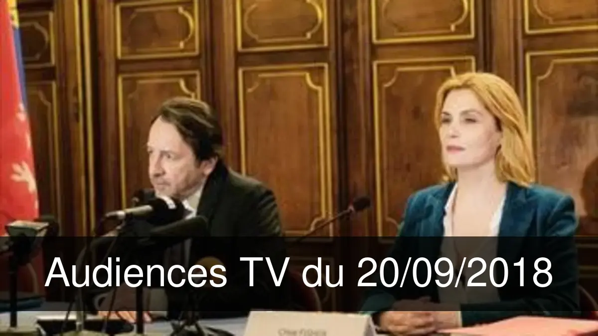 Audiences TV en prime time du Jeudi 20 septembre 2018