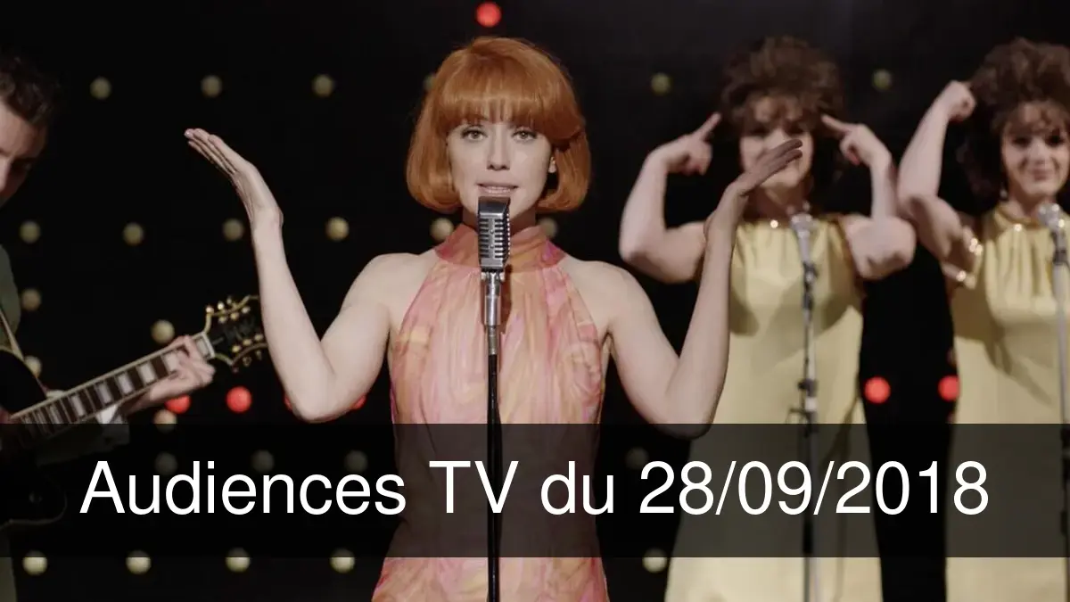 Audiences TV en prime time du Vendredi 28 septembre 2018