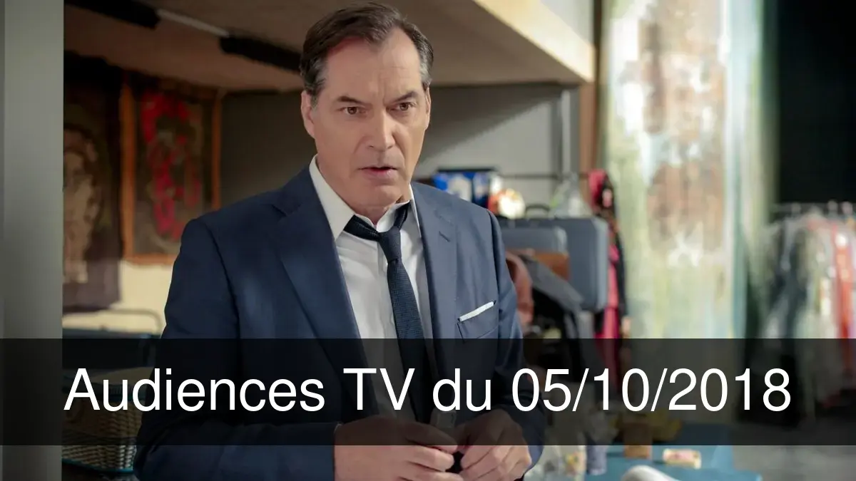 Audiences TV en prime time du Vendredi 5 octobre 2018