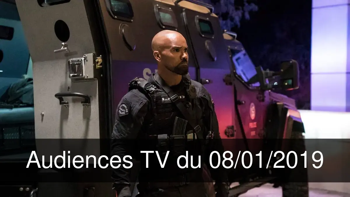 Audiences TV en prime time du Mardi 8 janvier 2019