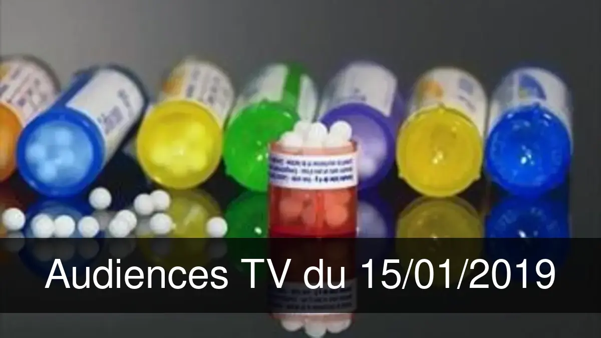 Audiences TV en prime time du Mardi 15 janvier 2019