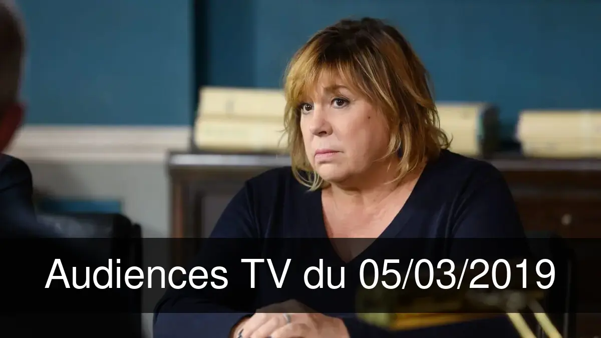 Audiences TV en prime time du Mardi 5 mars 2019