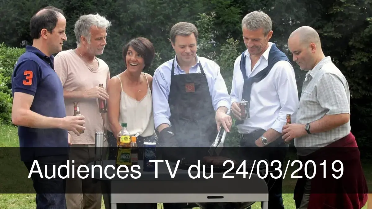 Audiences TV en prime time du Dimanche 24 mars 2019