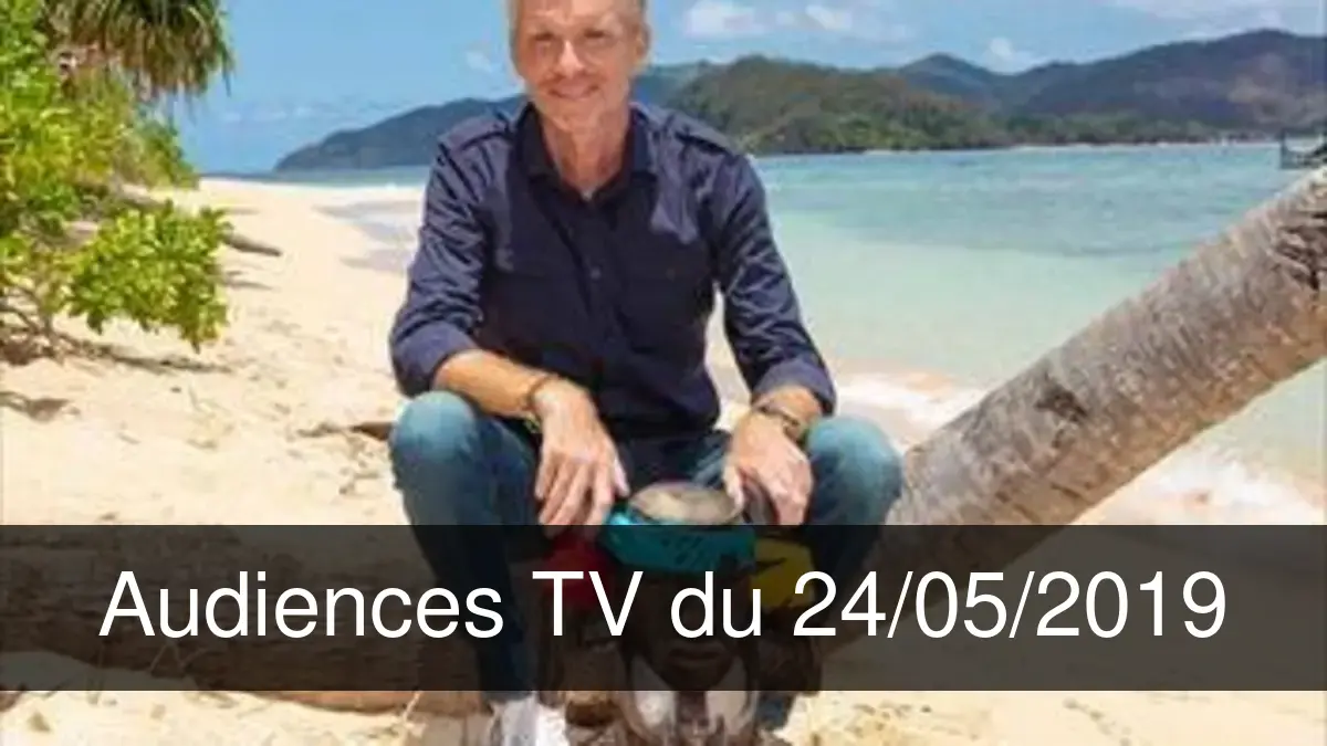 Audiences TV en prime time du Vendredi 24 mai 2019