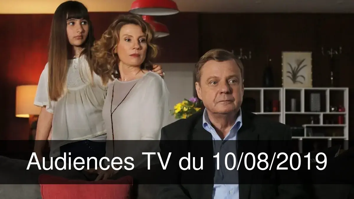 Audiences TV en prime time du Samedi 10 août 2019