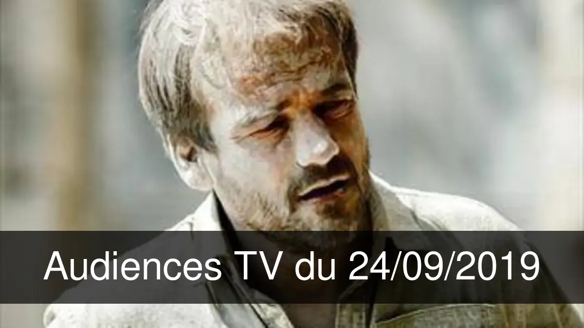 Audiences TV en prime time du Mardi 24 septembre 2019