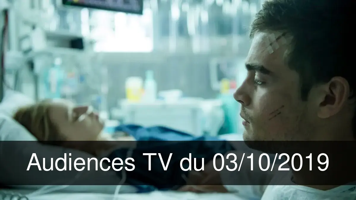 Audiences TV en prime time du Jeudi 3 octobre 2019