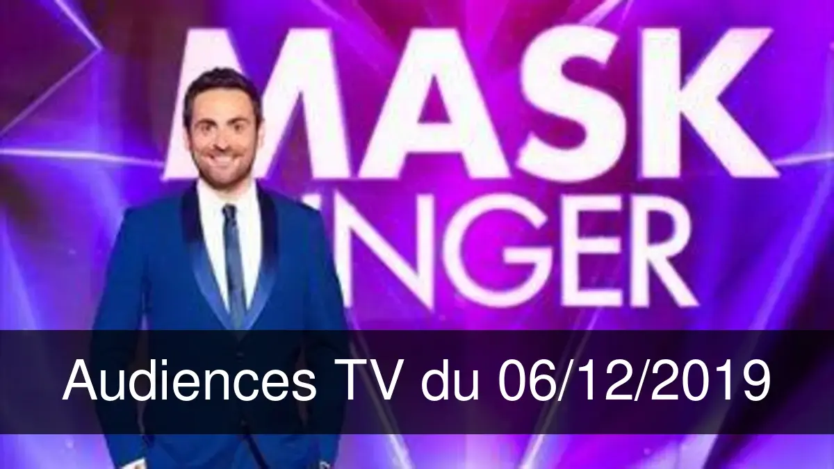Audiences TV en prime time du Vendredi 6 décembre 2019
