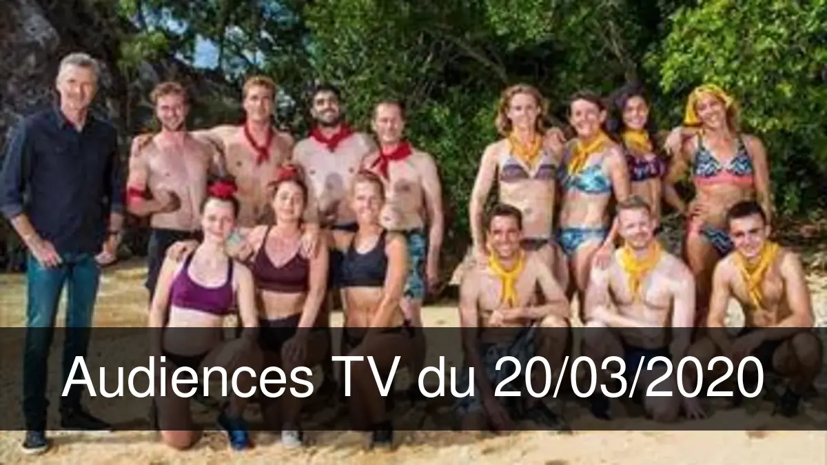 Audiences TV en prime time du Vendredi 20 mars 2020