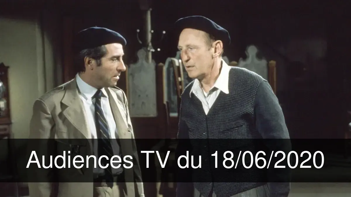 Audiences TV en prime time du Jeudi 18 juin 2020