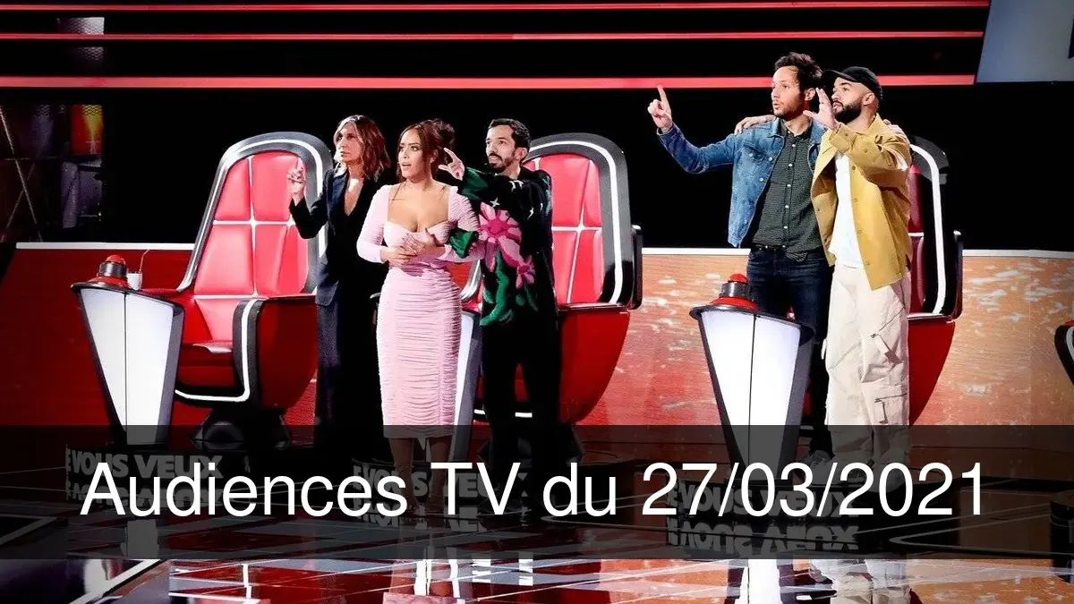 Audiences TV en prime time du Samedi 27 mars 2021