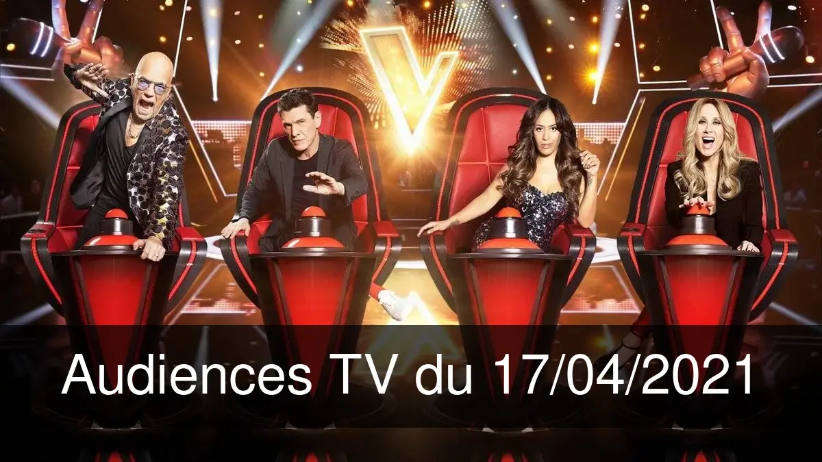 Audiences TV en prime time du Samedi 17 avril 2021