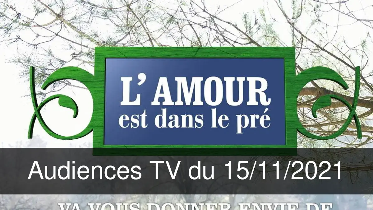Audiences TV en prime time du Lundi 15 novembre 2021