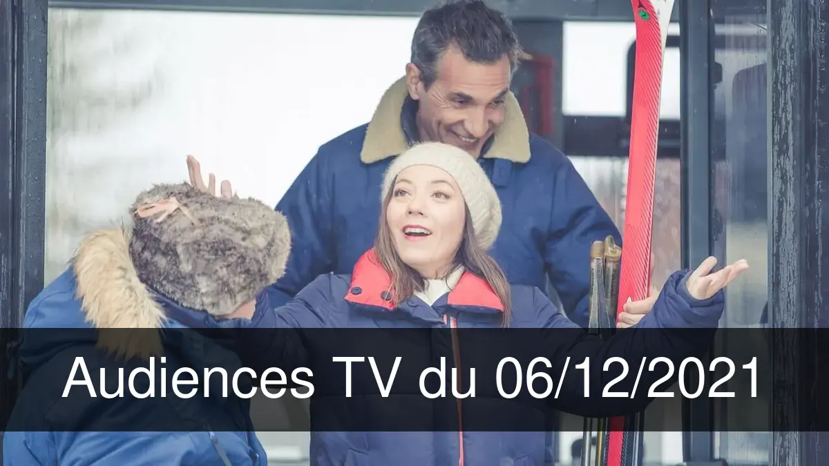Audiences TV en prime time du Lundi 6 décembre 2021