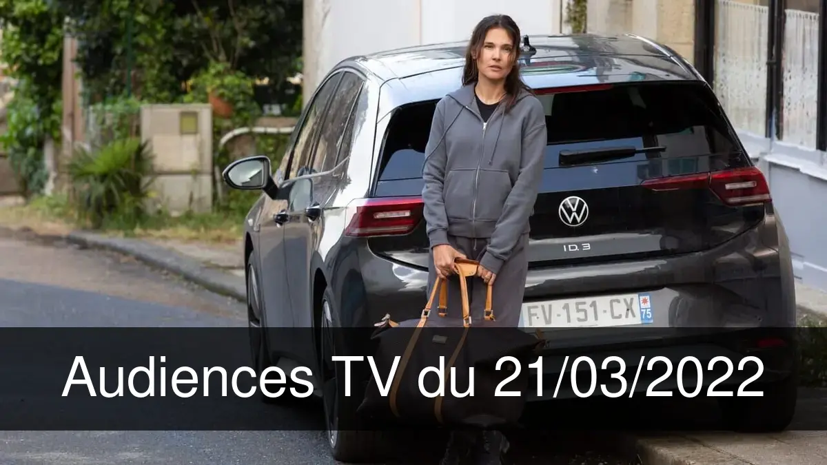 Audiences TV en prime time du Lundi 21 mars 2022