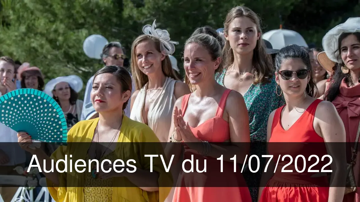 Audiences TV en prime time du Lundi 11 juillet 2022