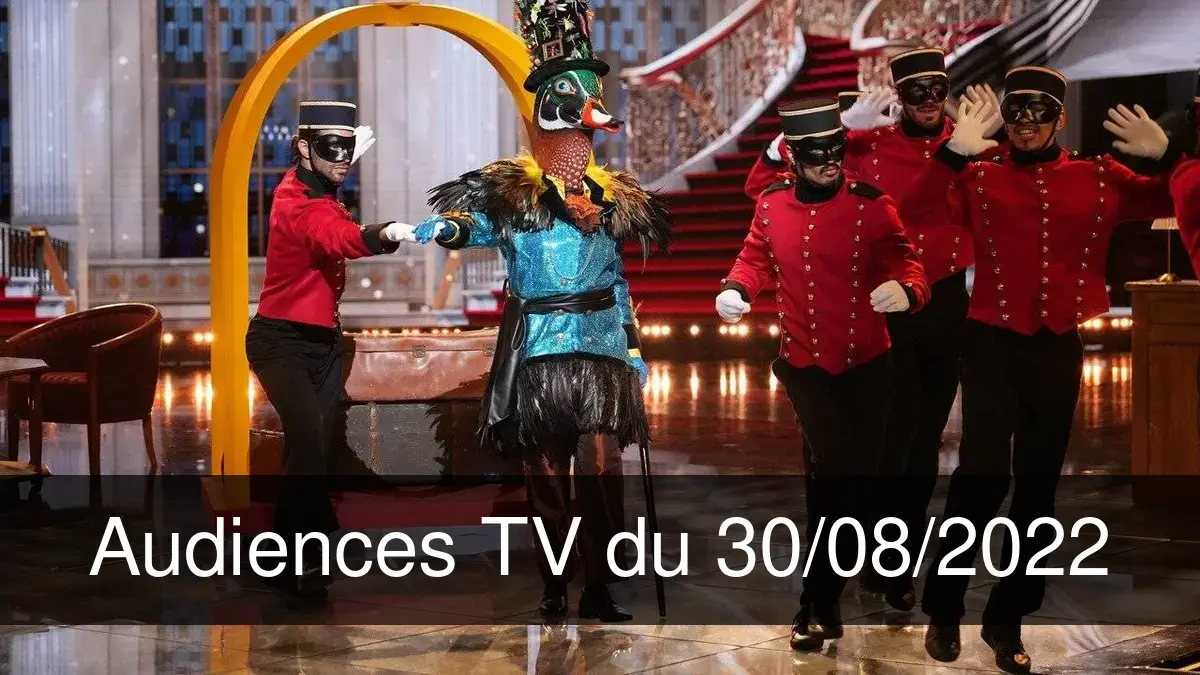 Audiences TV en prime time du Mardi 30 août 2022