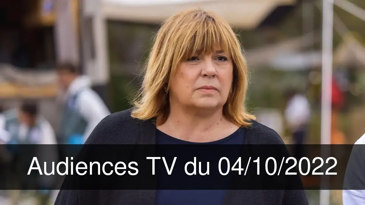 Audiences TV en prime time du Mardi 4 octobre 2022