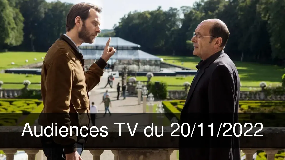 Audiences TV en prime time du Dimanche 20 novembre 2022
