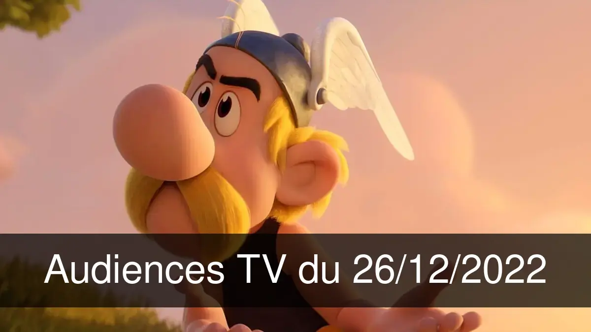 Audiences TV en prime time du Lundi 26 décembre 2022