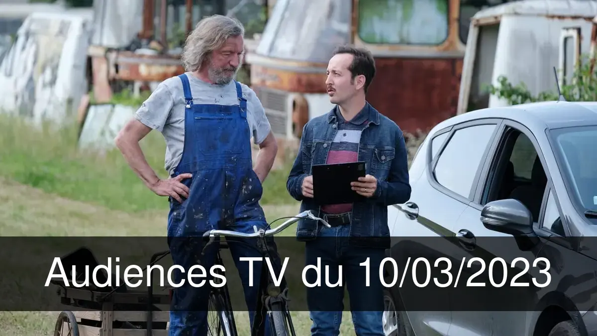 Audiences TV en prime time du Vendredi 10 mars 2023