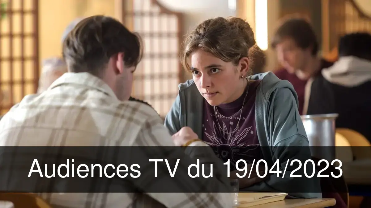 Audiences TV en prime time du Mercredi 19 avril 2023