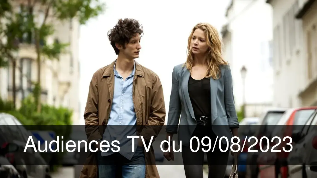 Audiences TV en prime time du Mercredi 9 août 2023