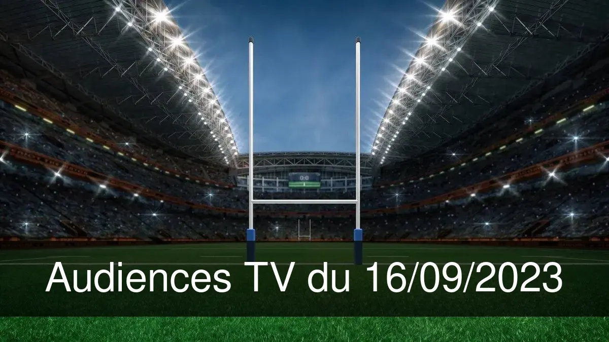 Audiences TV en prime time du Samedi 16 septembre 2023