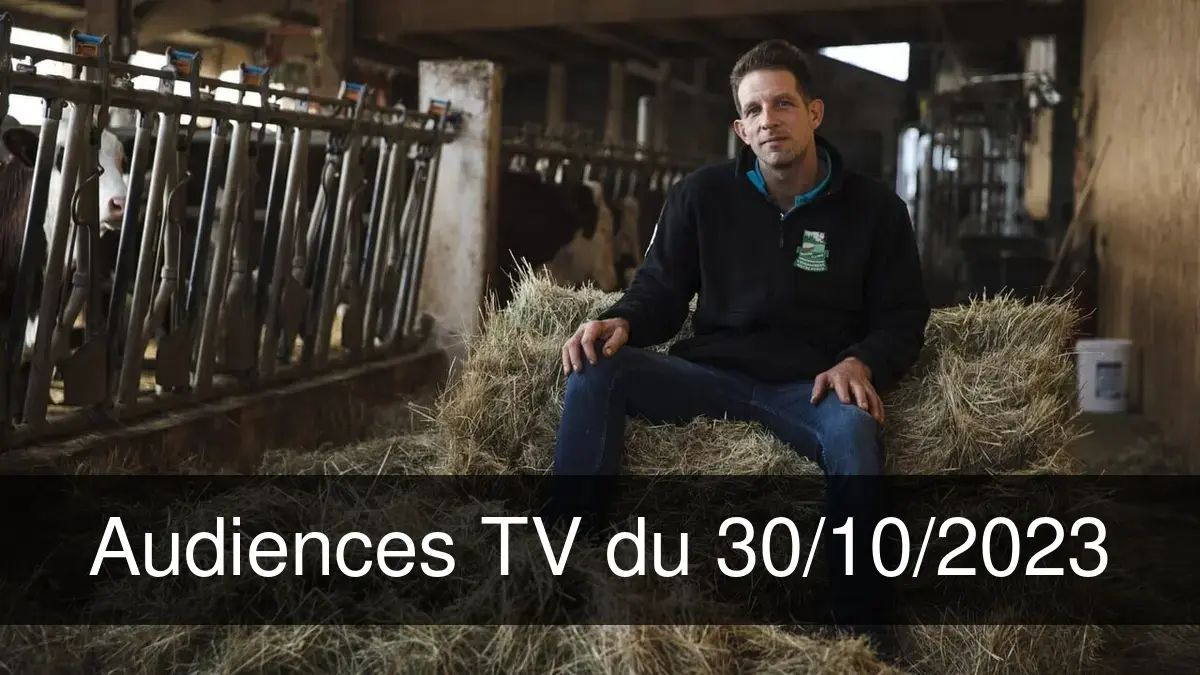 Audiences TV en prime time du Lundi 30 octobre 2023
