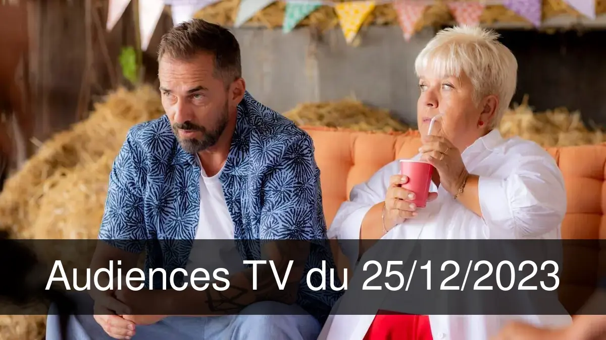 Audiences TV en prime time du Lundi 25 décembre 2023