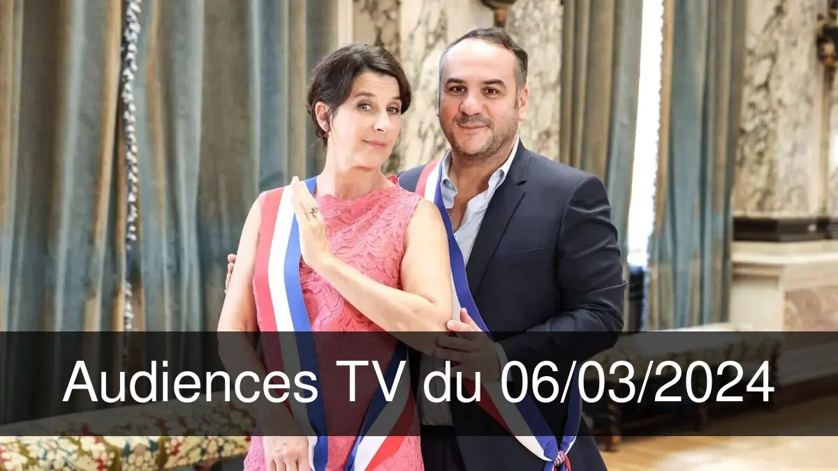 Audiences TV en prime time du Mercredi 6 mars 2024