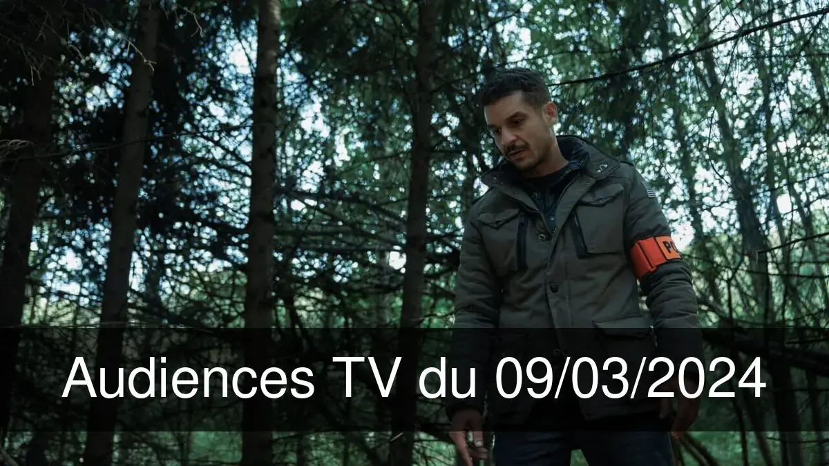 Audiences TV en prime time du Samedi 9 mars 2024
