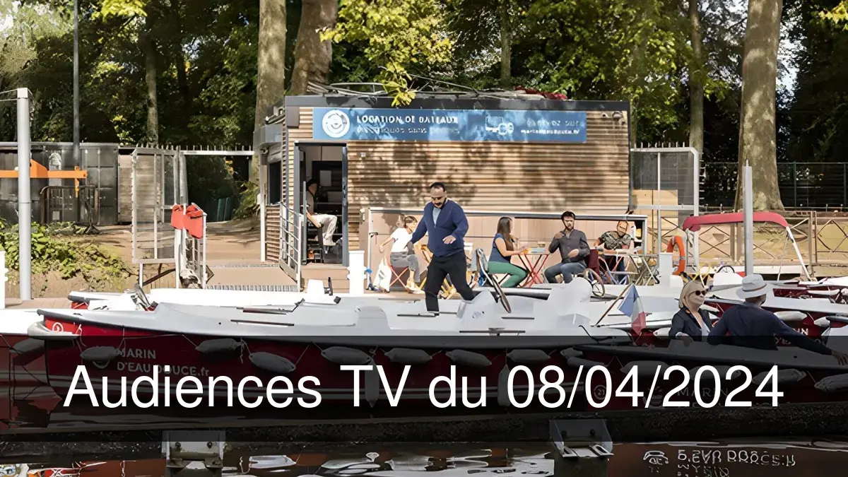 Audiences TV en prime time du Lundi 8 avril 2024