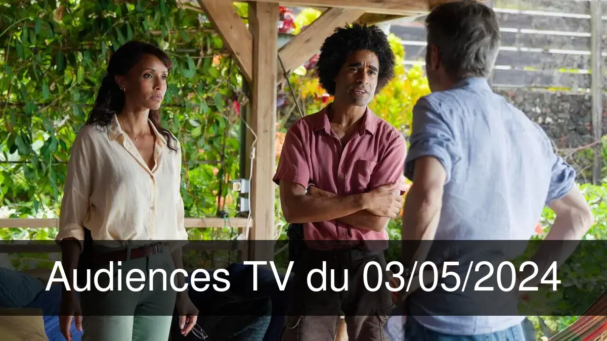 Audiences TV en prime time du Vendredi 3 mai 2024