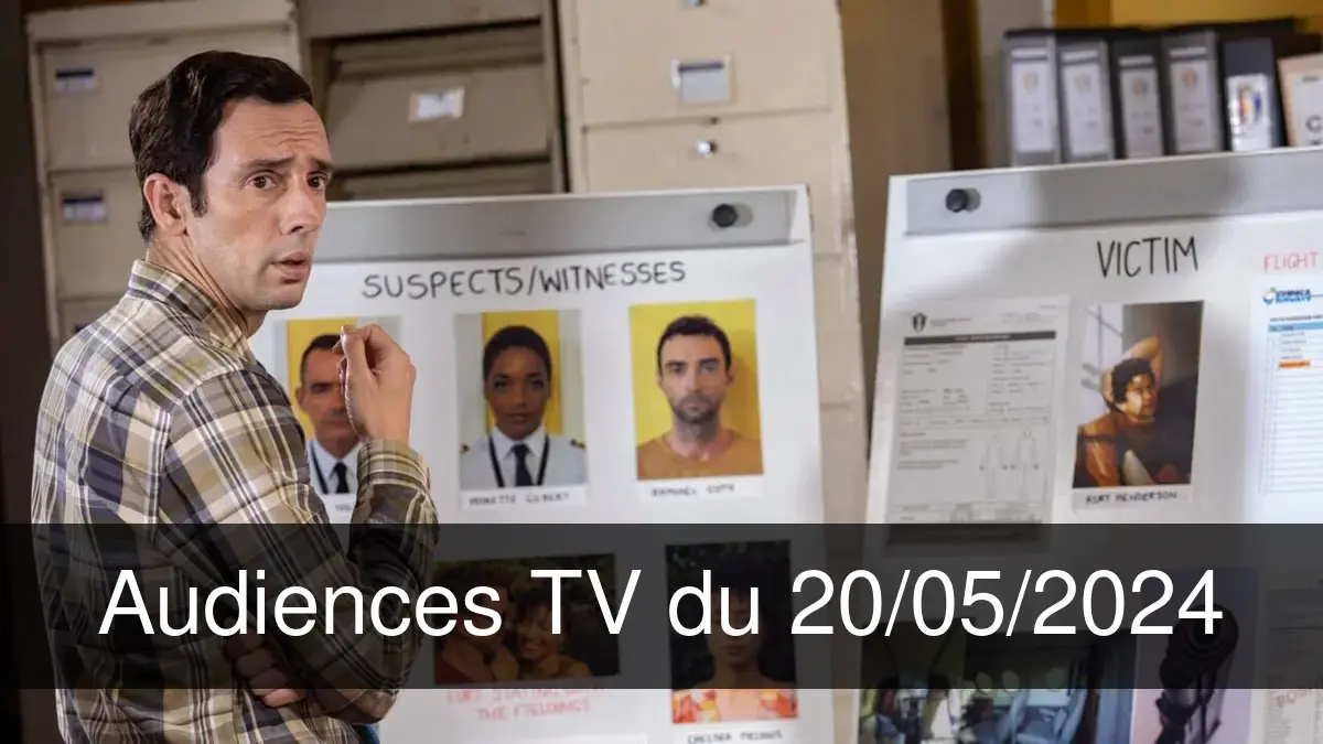 Audiences TV en prime time du Lundi 20 mai 2024