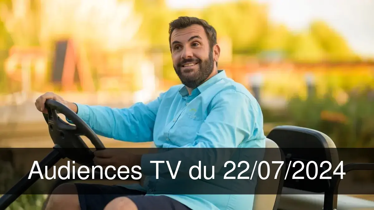 Audiences TV en prime time du Lundi 22 juillet 2024