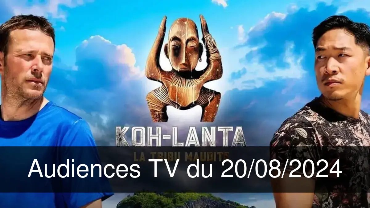 Audiences TV en prime time du Mardi 20 août 2024