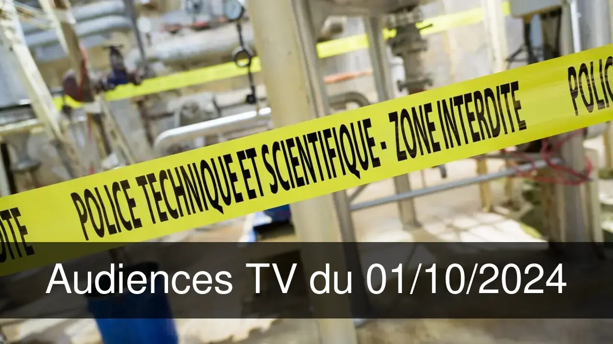 Audiences TV en prime time du Mardi 1 octobre 2024