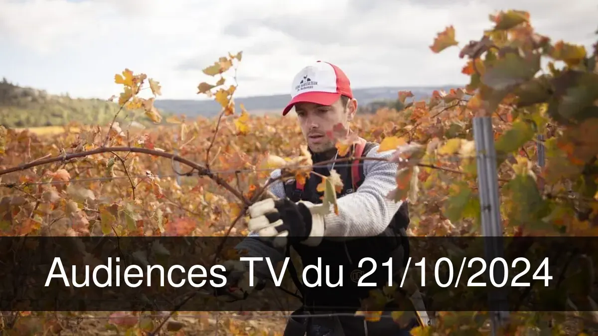 Audiences TV en prime time du Lundi 21 octobre 2024