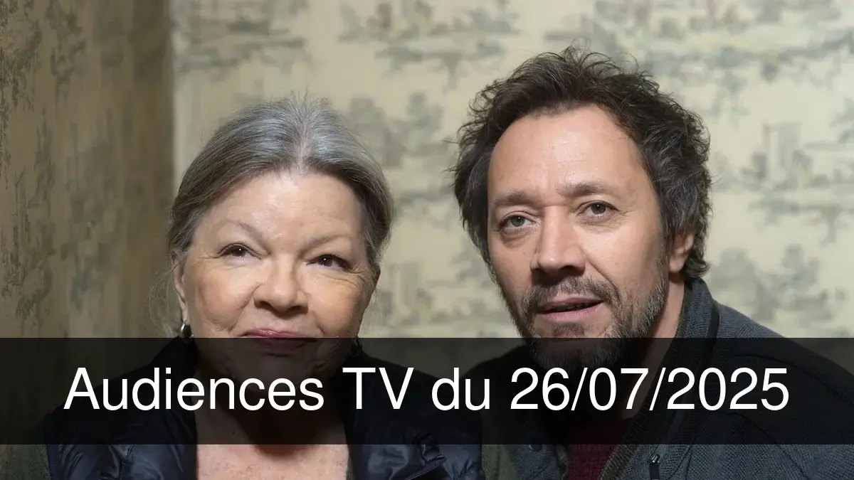 Audiences TV en prime time du Samedi 26 juillet 2025
