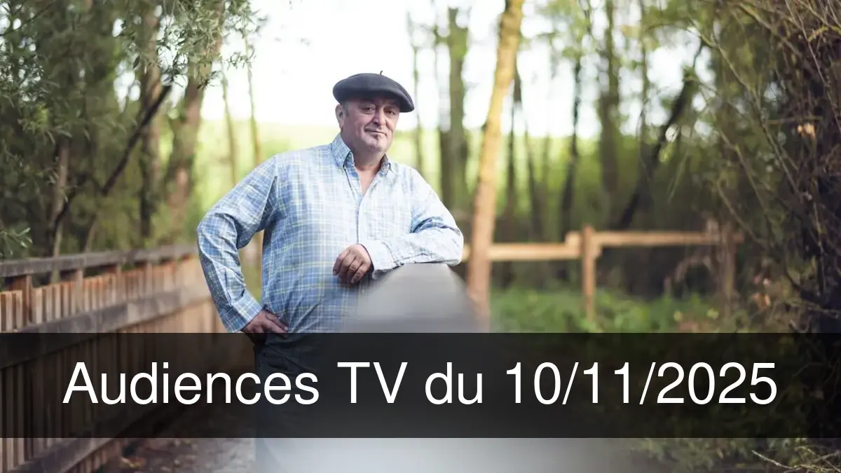 Audiences TV en prime time du Lundi 10 novembre 2025