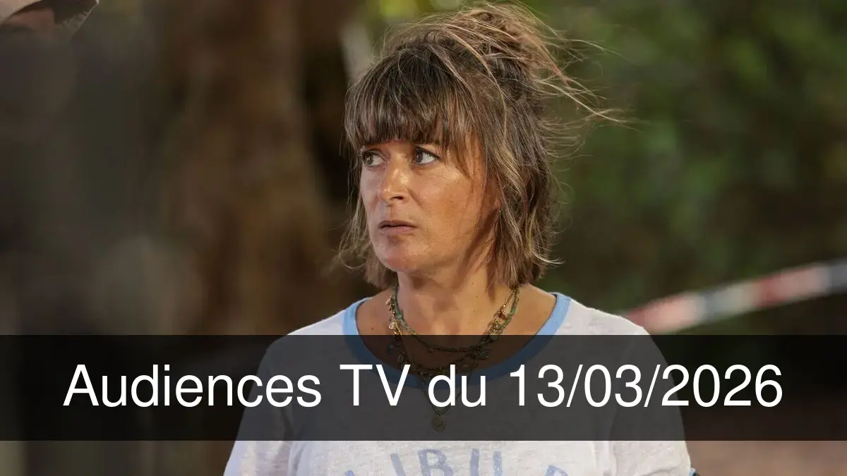 Audiences TV en prime time du Vendredi 13 mars 2026