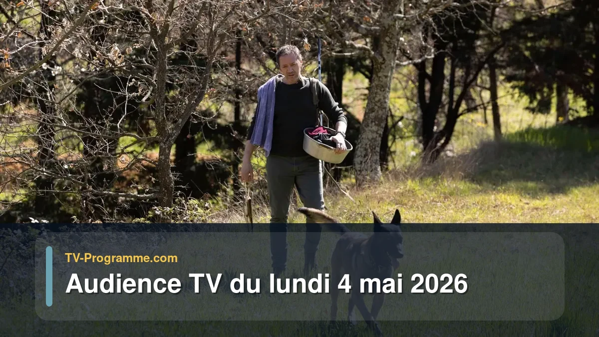 Audience TV du Lundi 4 mai 2026
